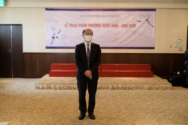 Đại diện Công ty Xi măng Taiheiyo phát biểu