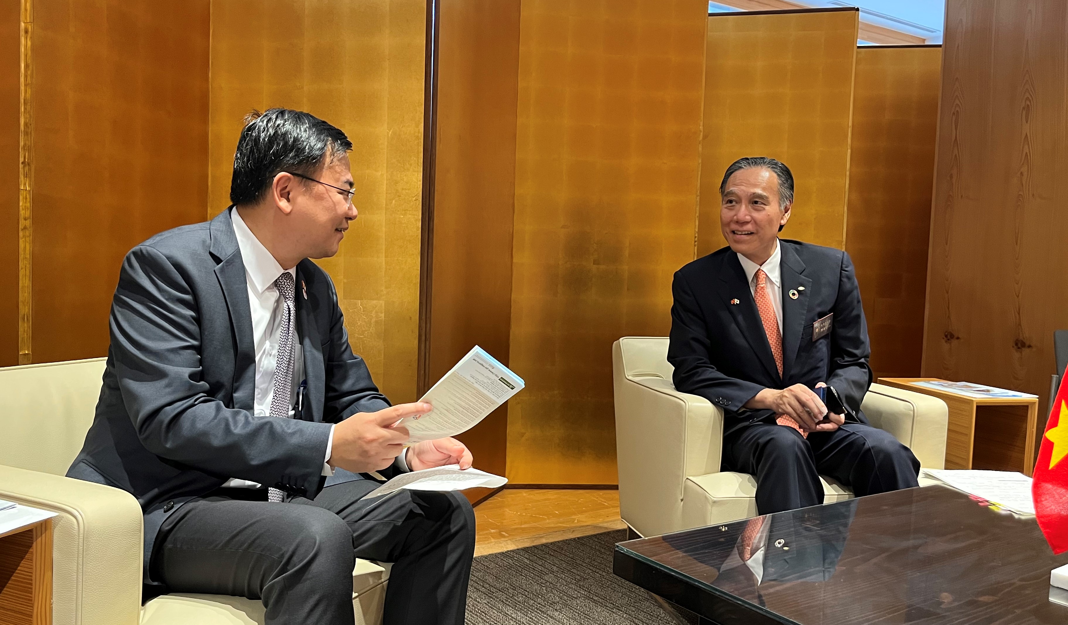 Ambassador Designate Pham Quang Hieu visits Nagano Prefecture