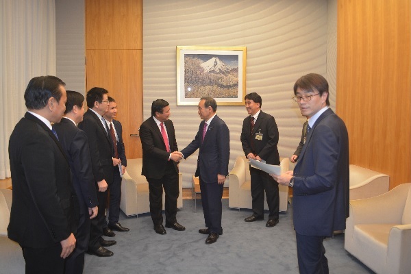 Đồng chí Nguyễn Xuân Thắng thăm và làm việc tại Nhật Bản