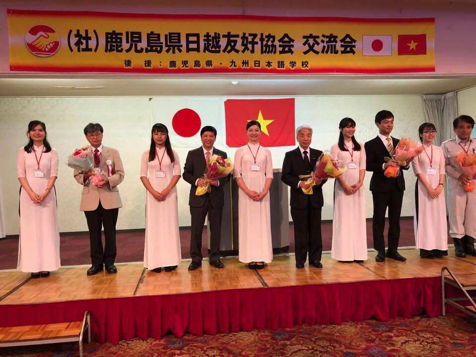 ĐẠI SỨ NGUYỄN QUỐC CƯỜNG THĂM LÀM VIỆC TỈNH KAGOSHIMA