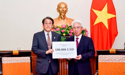 Việt Nam hỗ trợ 100.000 USD giúp Nhật khắc phục hậu quả mưa lũ