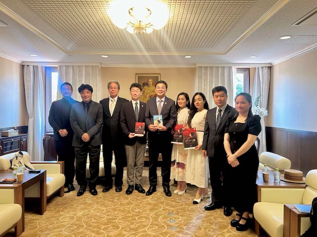 Họp báo công bố buổi công diễn Vở Opera Công nữ Anio tại Nhật Bản