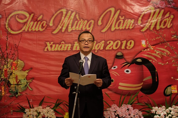 Toàn văn Bài phát biểu của Đại sứ Vũ Hồng Nam tại Tết Cộng đồng mừng xuân Kỷ Hợi 2019