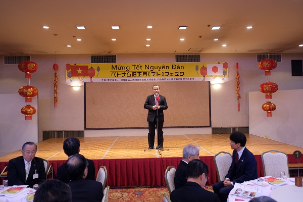 ナム大使、鹿児島県で旧暦正月テト祝賀会へ参加