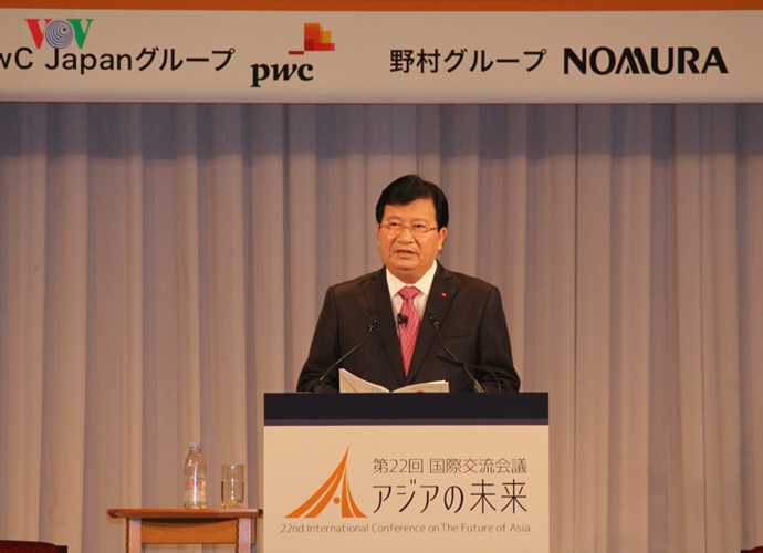 In photos: Deputy PM attends the 22nd International Conference on the Future of Asia 