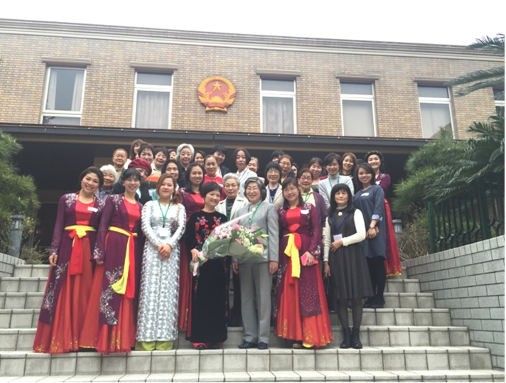 Giao lưu ẩm thực Việt Nam tại Đại sứ quán Việt Nam ở Tokyo 