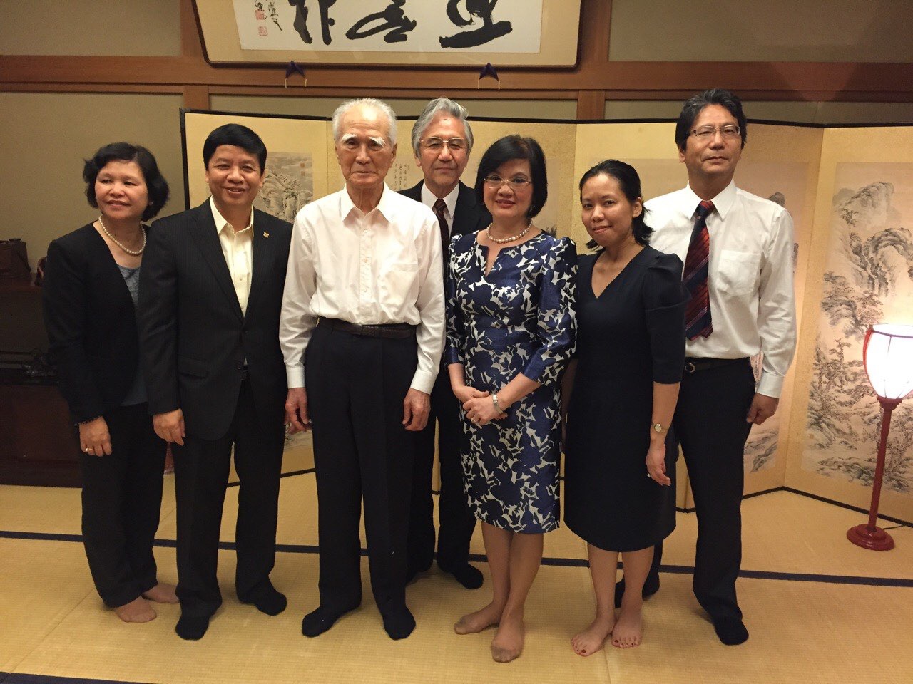 グエン・クオック・クオン大使とグエン・ティ・グエット・ガー大使は、大分県訪問