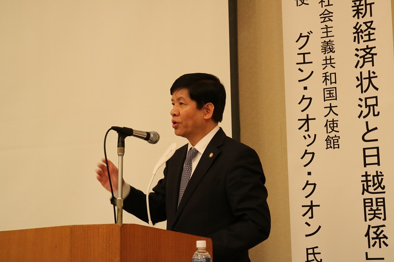 原発事故後、福島県が力強く復興しており、ベトナムと協力を強化したい