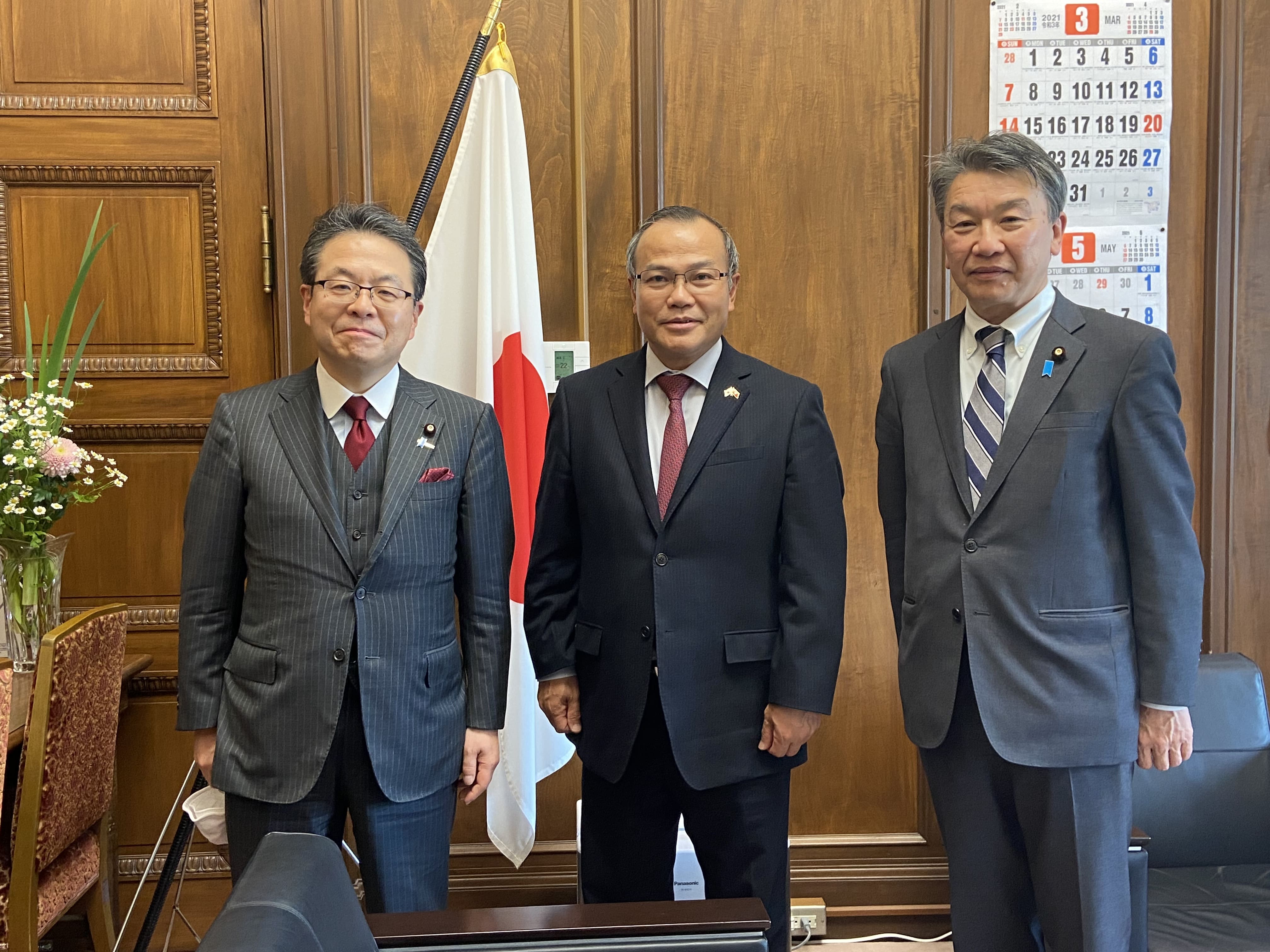 ヴー・ホン・ナム大使　自民党参議院幹事長との面会