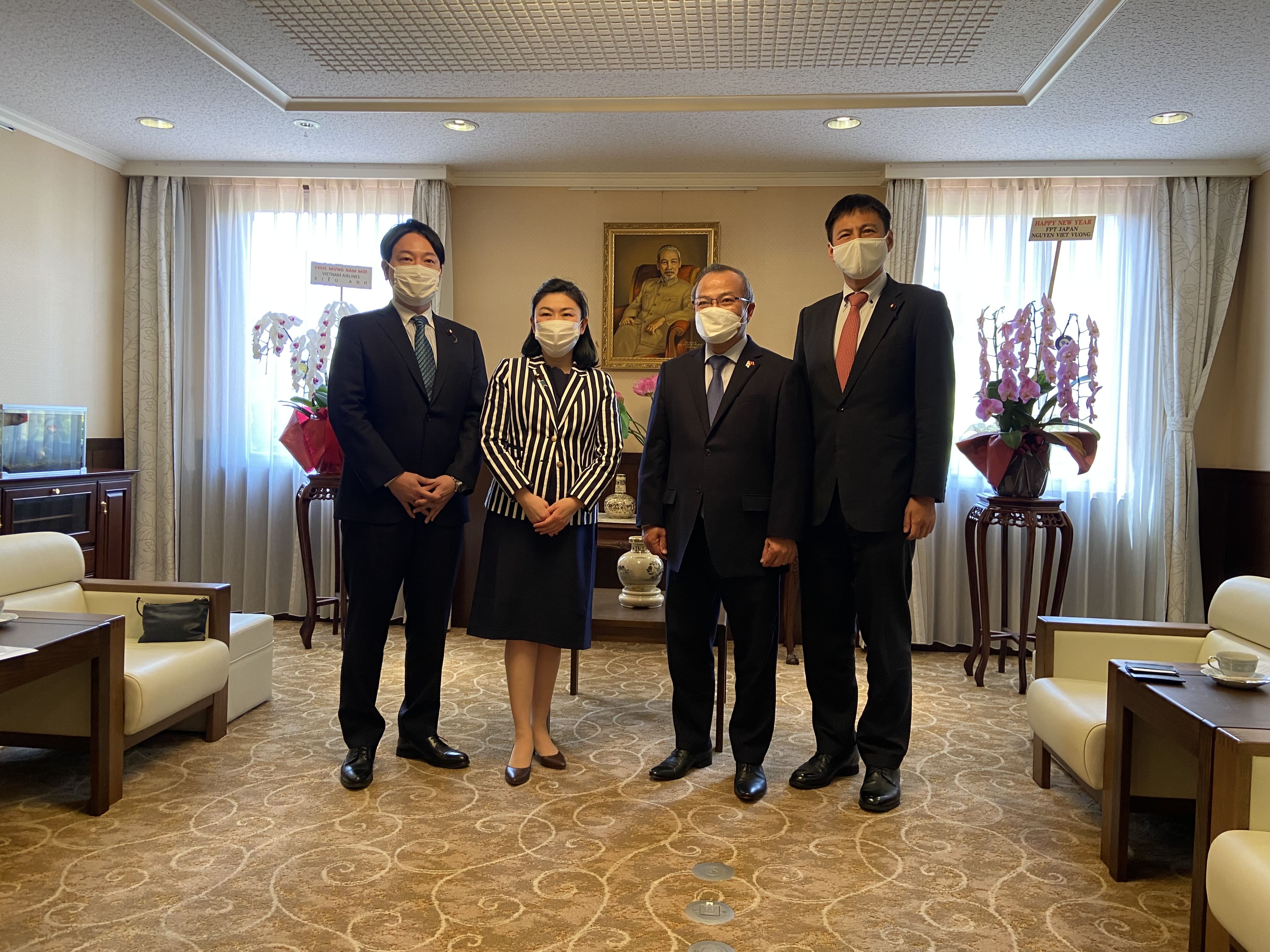 Thúc đẩy, tăng cường giao lưu nghị sỹ trẻ  và thanh niên giữa Việt Nam và Nhật Bản