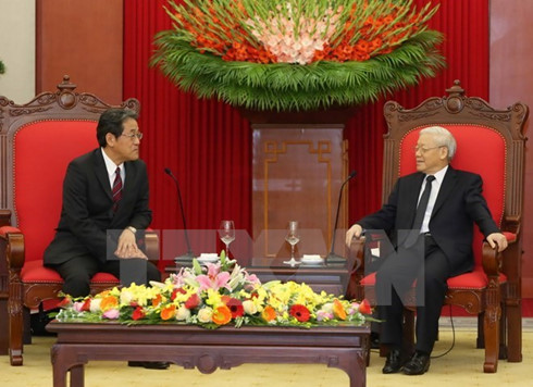 Vietnam considers Japan top partner: Party chief