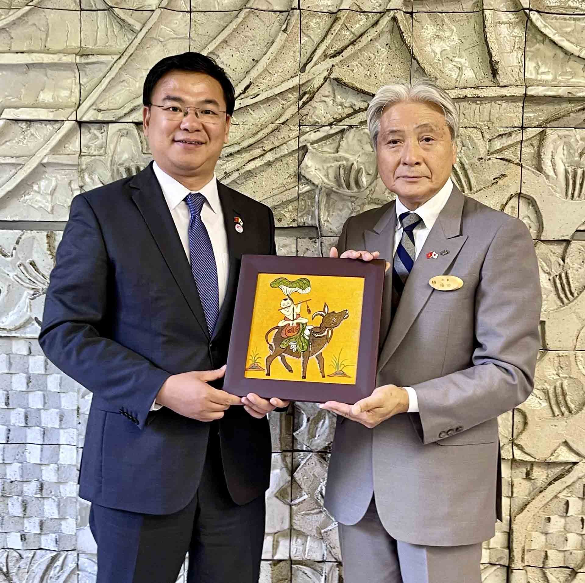 Ambassador Designate Pham Quang Hieu visits Tochigi prefecture 