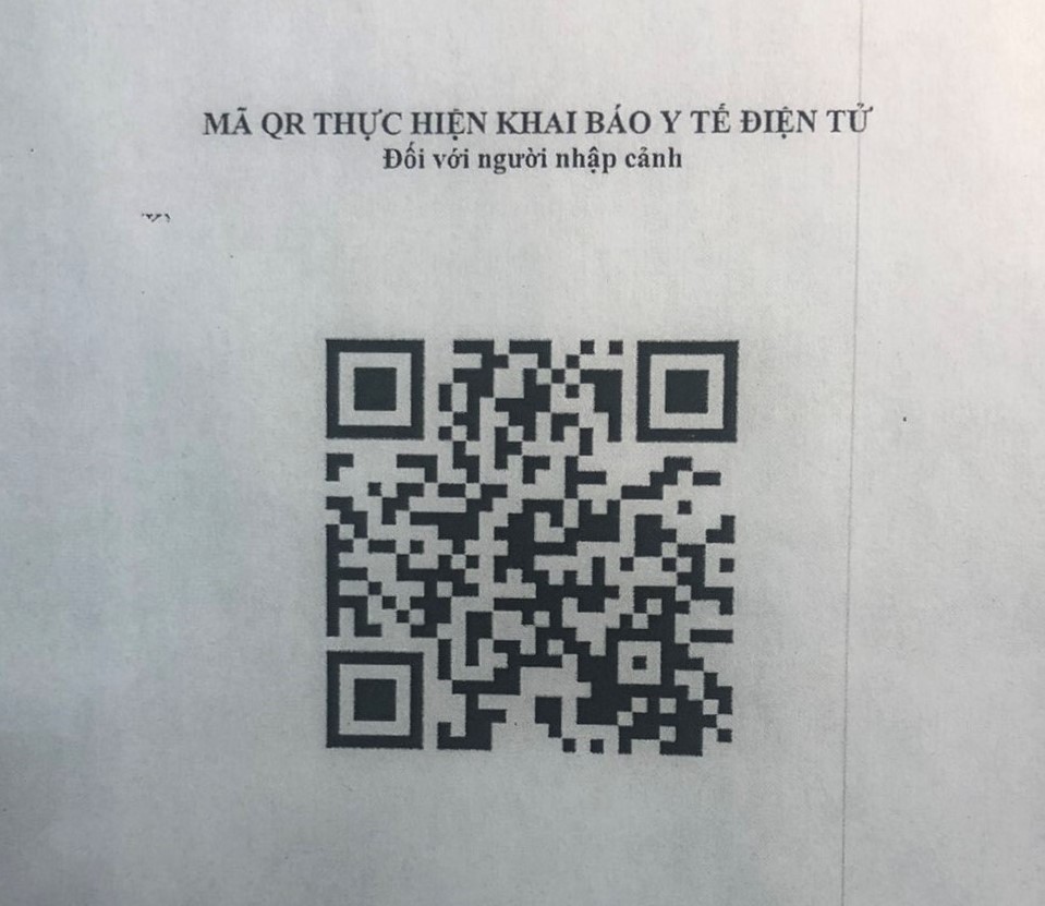 THÔNG BÁO 2: Thủ tục khai Tờ khai Y tế đối với tất cả hành khách đến Việt Nam