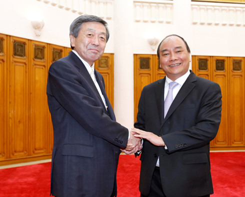Japanese Economy, Trade and Industry Minister welcomed